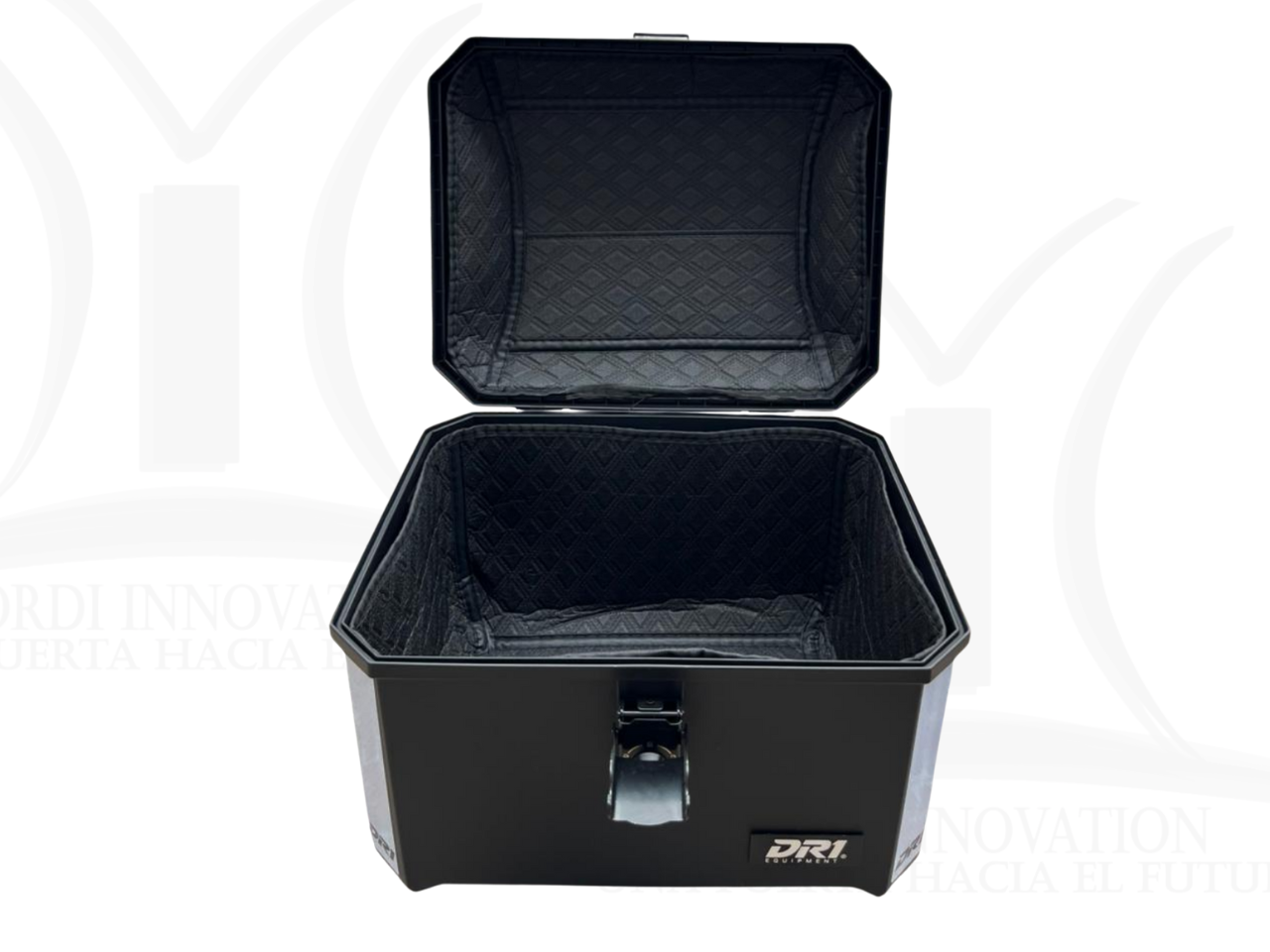 MALETERO CUADRADO DE POLIPROPILENO DR1 NEGRO 45 LT