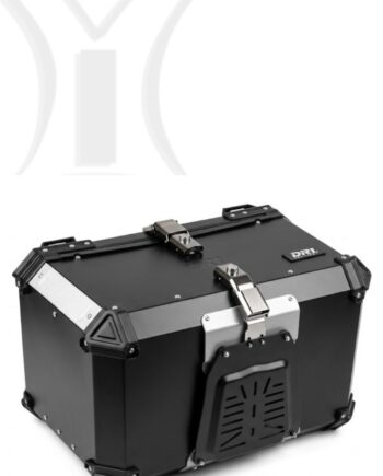 MALETERO CUADRADO DE ALUMINIO 65 LT NEGRO 65 LT