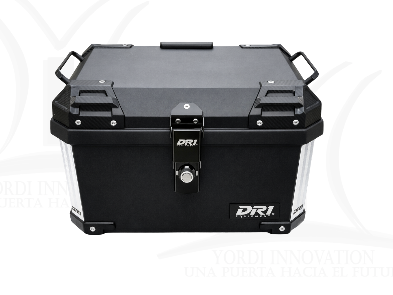 MALETERO CUADRADO DE POLIPROPILENO DR1 NEGRO EVO 57 LT
